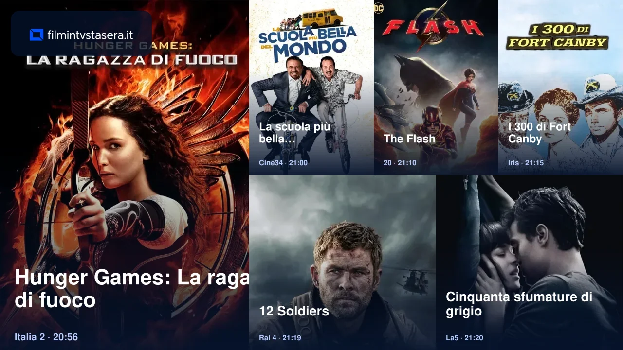 Film in TV stasera - 22 settembre 2026