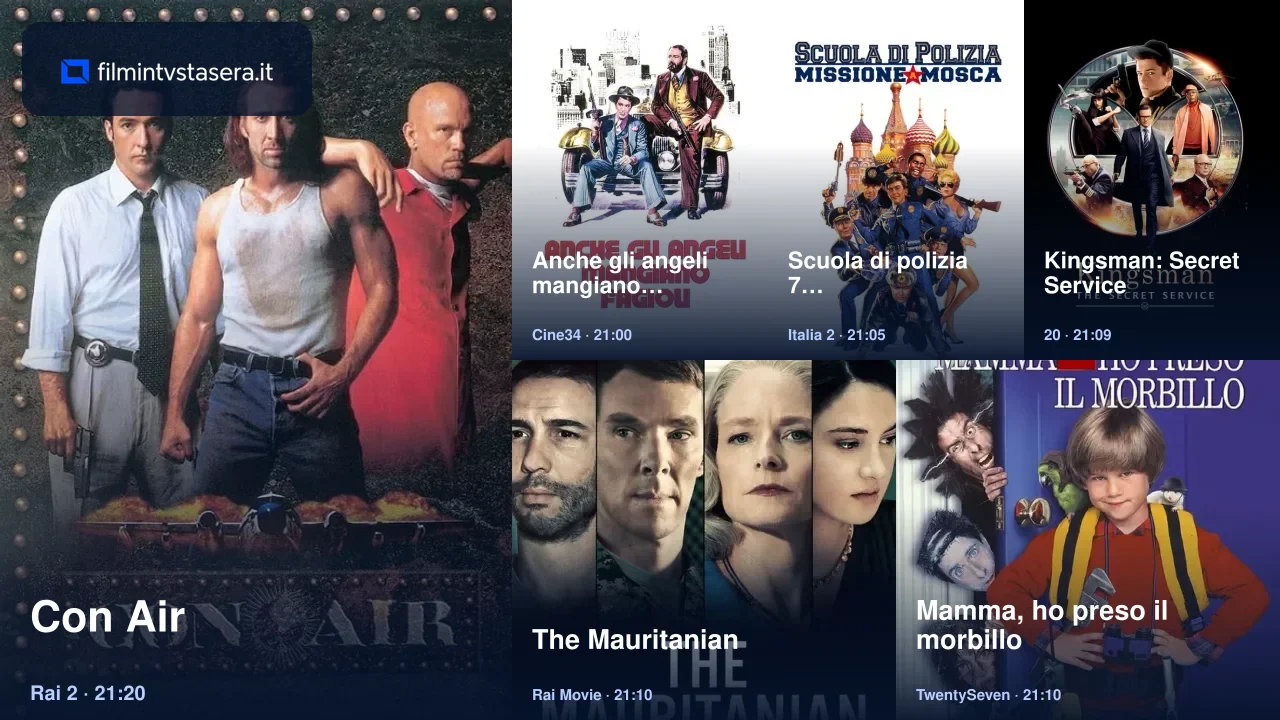 Film in TV stasera 23 settembre 2026