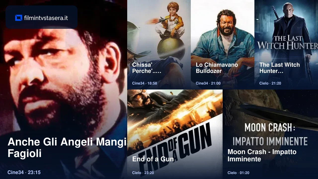 Selezione dei film in TV stasera