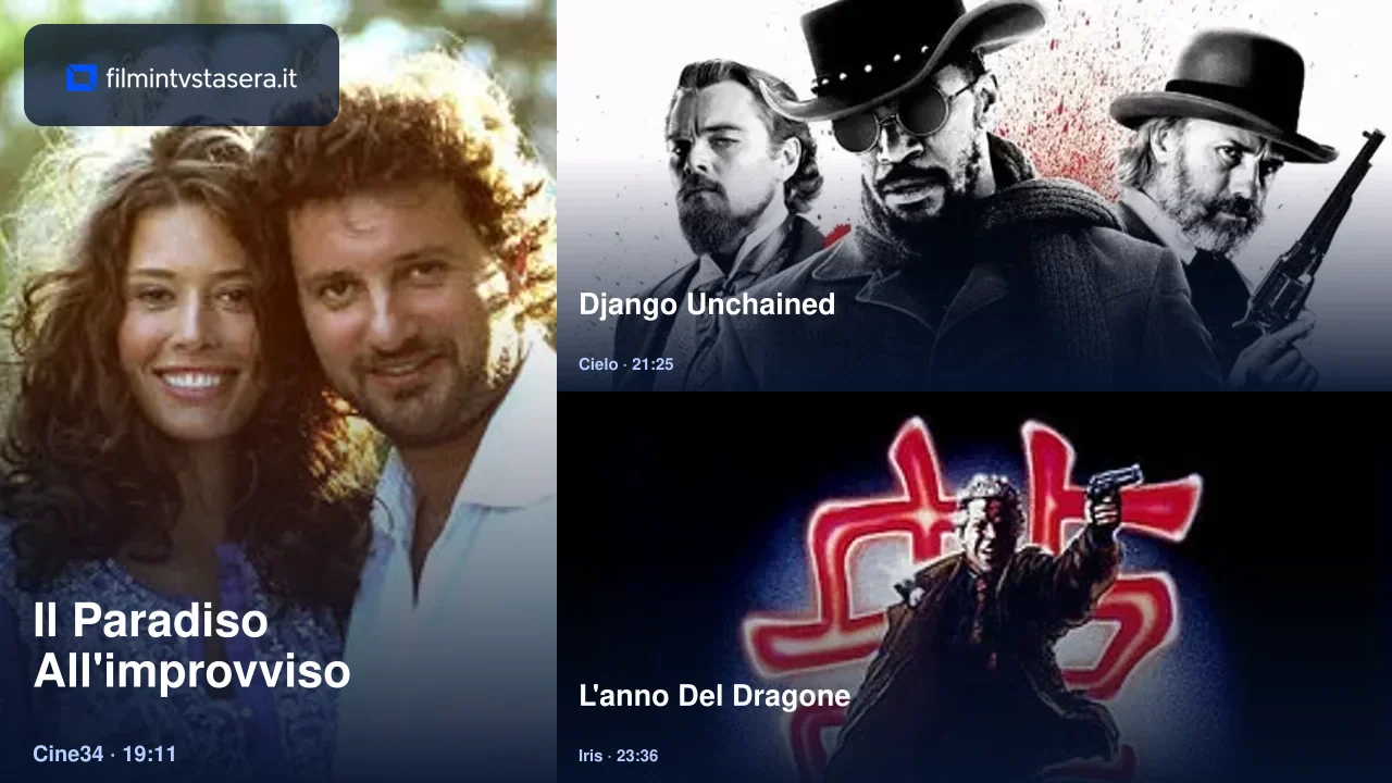 Selezione dei film in TV stasera