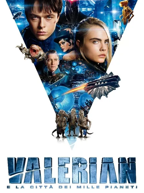 Locandina di Valerian e la città dei mille pianeti