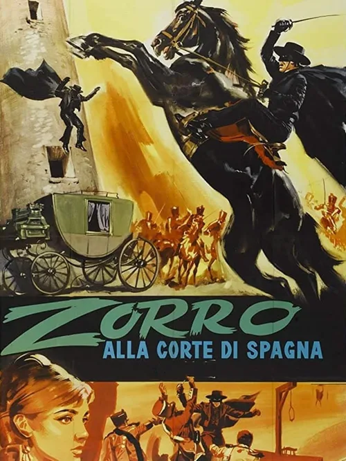Locandina di Zorro alla corte di spagna