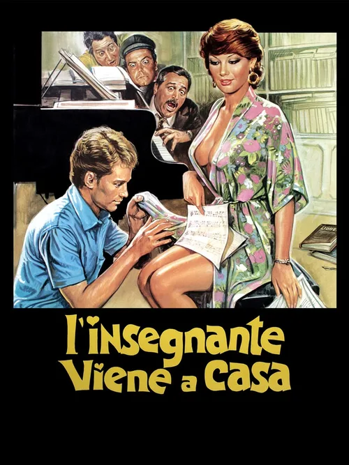 Locandina di L'iinsegnante viene a casa