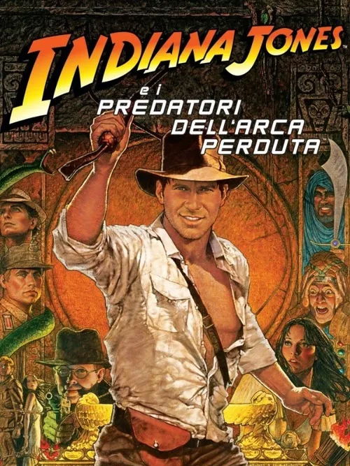 Locandina di I predatori dell'arca perduta