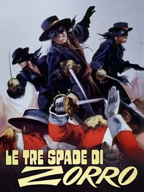 Locandina di Le tre spade di Zorro