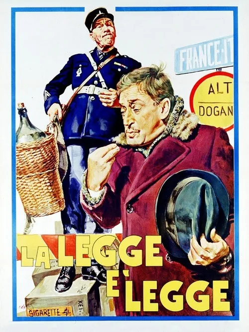 Locandina di La legge e' legge